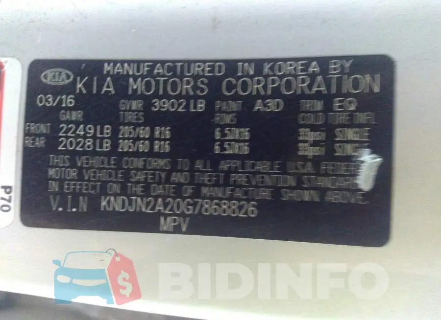 KNDJN2A20G7868826 Photo# 9