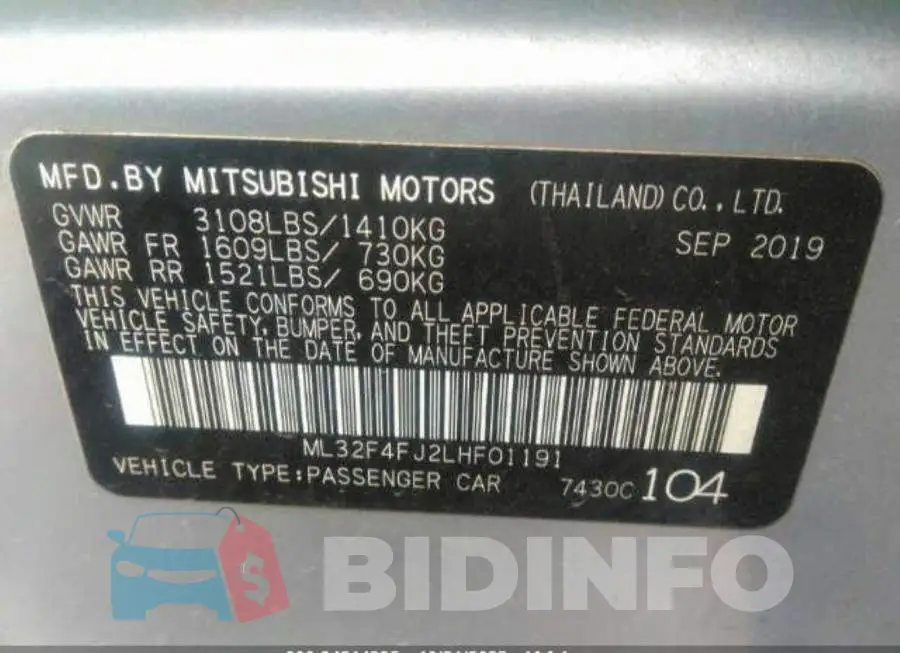 ML32F4FJ2LHF01191 Photo# 9