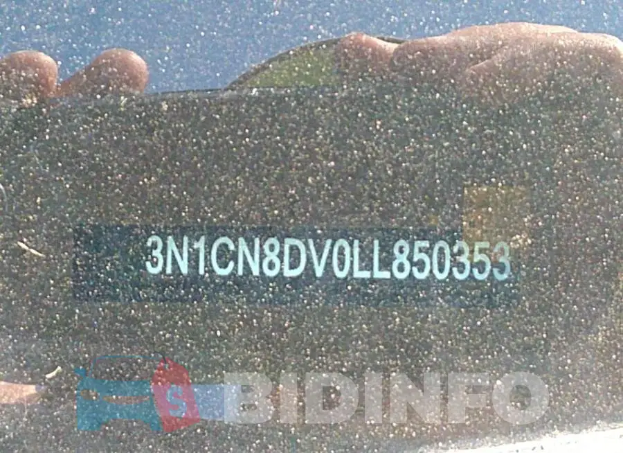 3N1CN8DV0LL850353 Photo# 9