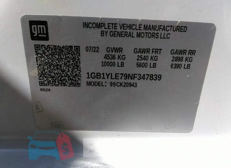 1GB1YLE79NF347839 Photo# 9