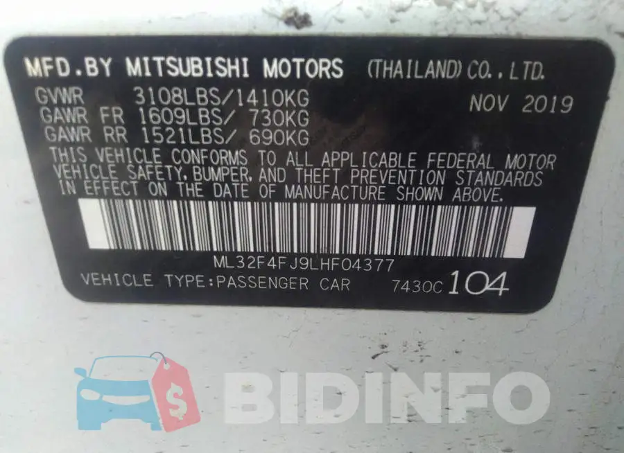 ML32F4FJ9LHF04377 Photo# 9