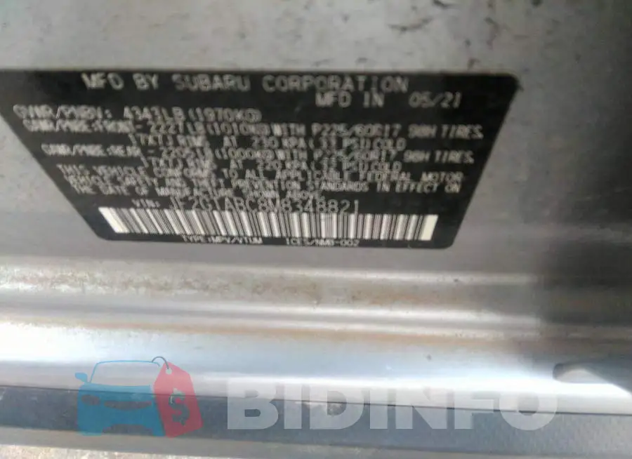 JF2GTABC8M8348821 Photo# 9