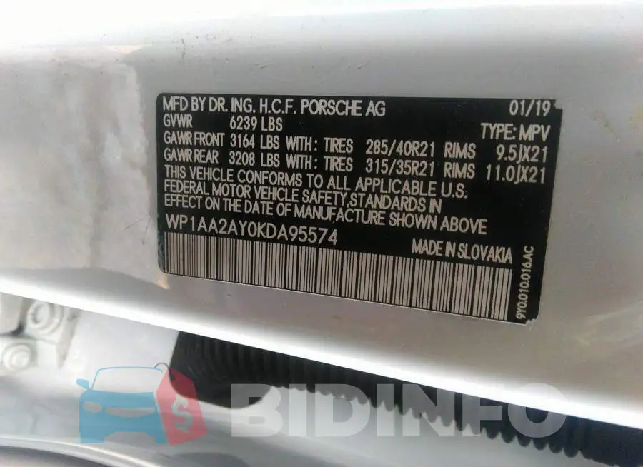 WP1BA2AY6MDA40487 Photo# 9