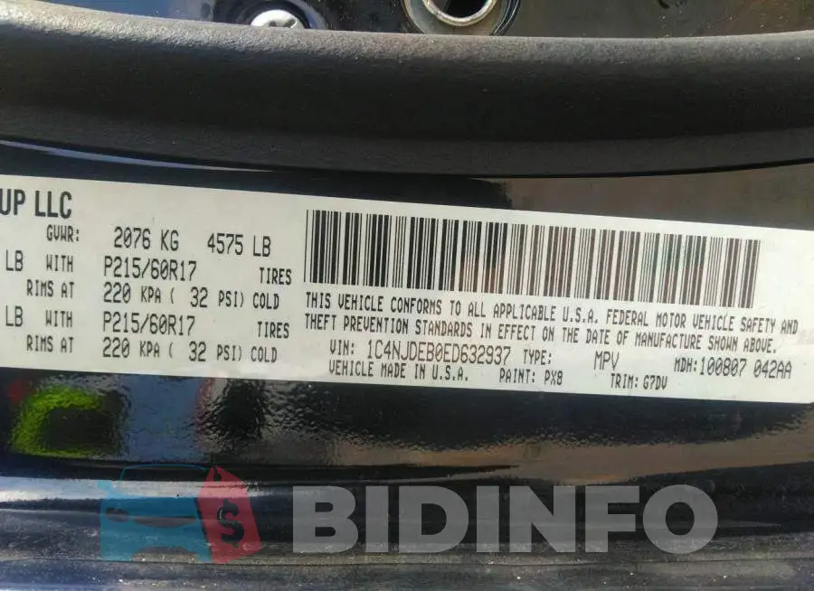 1C4NJDEB0ED632937 Photo# 9