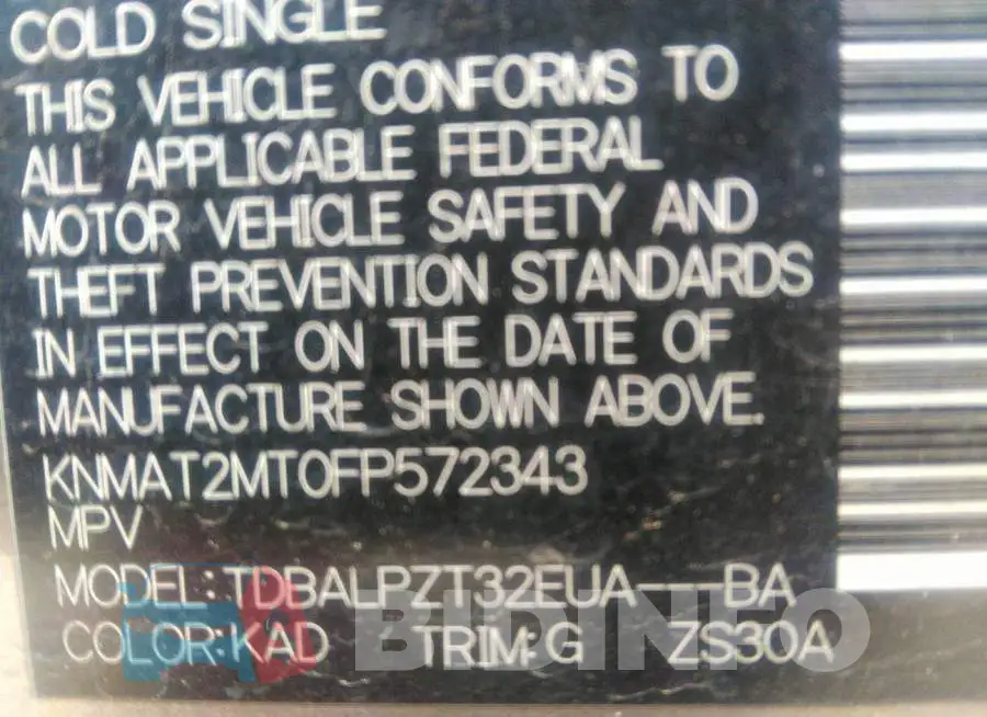 KNMAT2MT0FP572343 Photo# 9