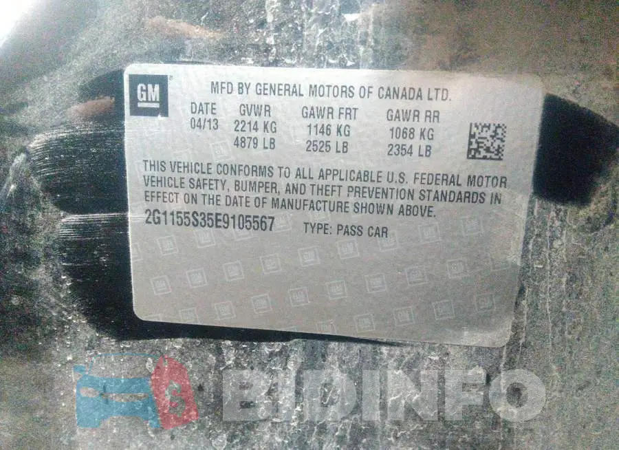 2G1155S35E9105567 Photo# 9
