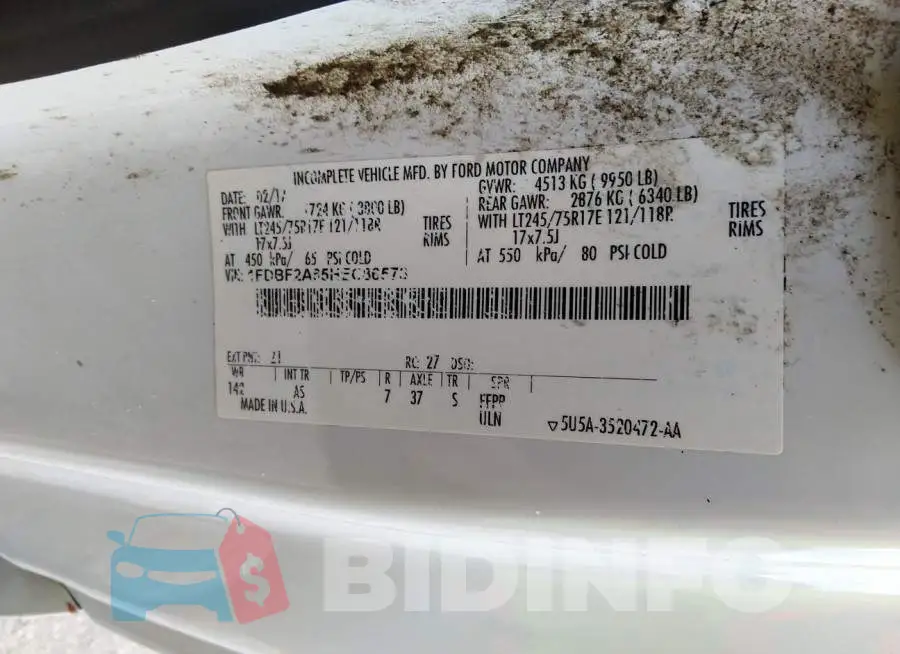 1FDBF2A65HEC86573 Photo# 9