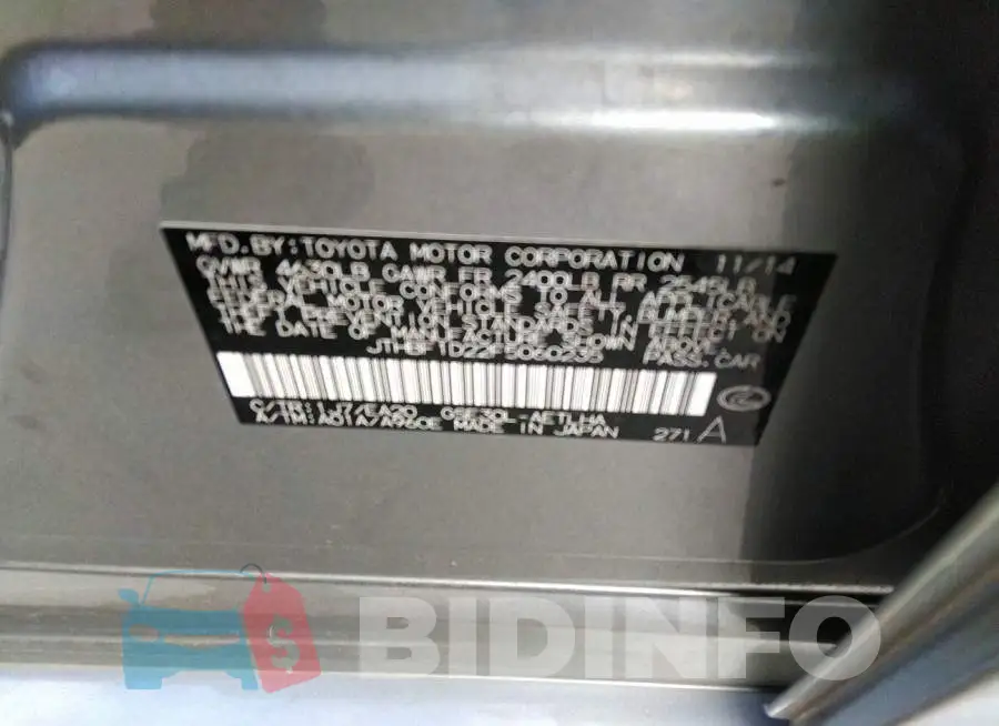 JTHBF1D22F5060235 Photo# 9
