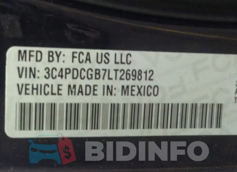 3C4PDCGB7LT269812 Photo# 9