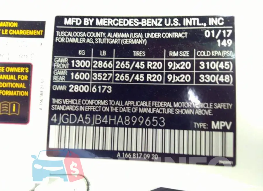 4JGDA5JB4HA899653 Photo# 9