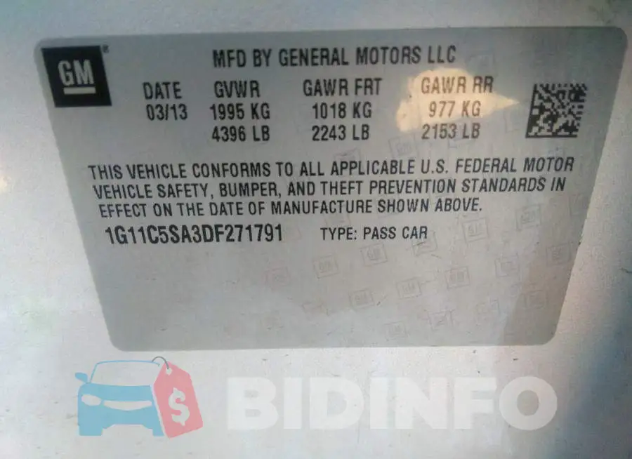 1G11C5SA3DF271791 Photo# 9