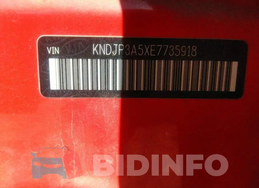 KNDJP3A5XE7735918 Photo# 9