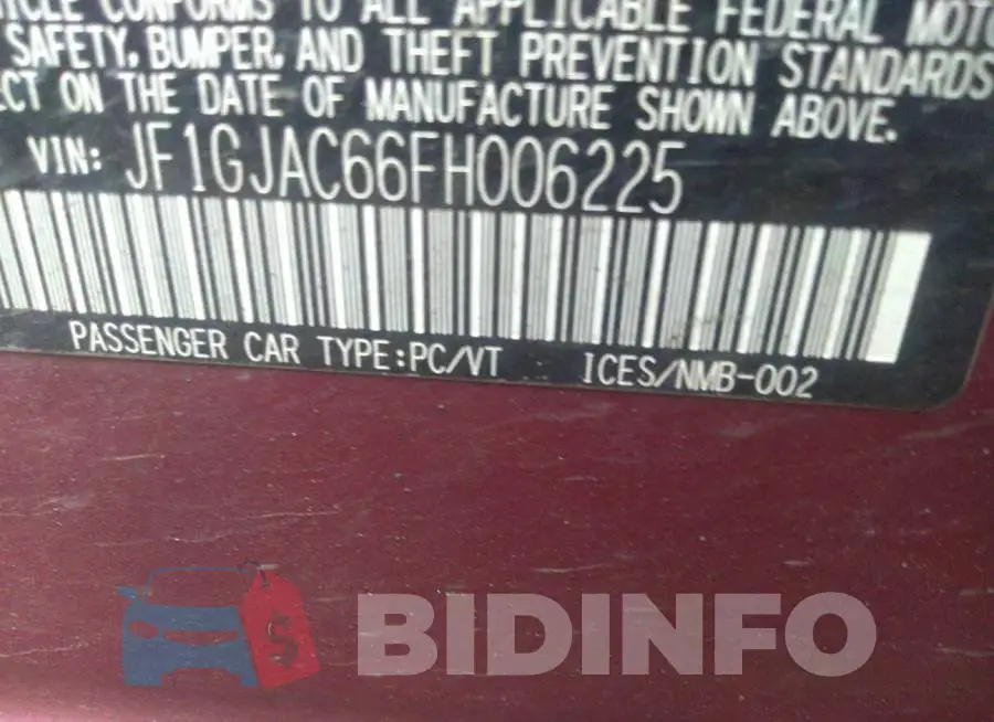 JF1GJAC66FH006225 Photo# 9