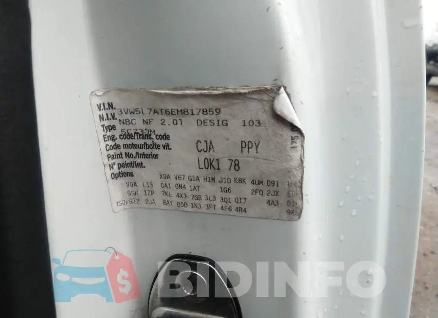 3VW5L7AT6EM817859 Photo# 9