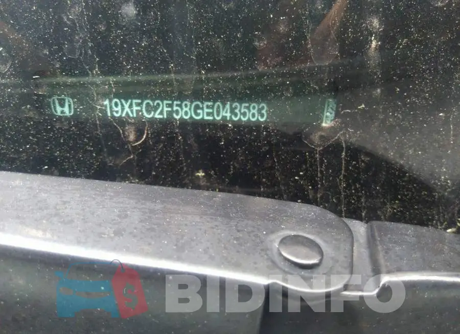 19XFC2F58GE043583 Photo# 9