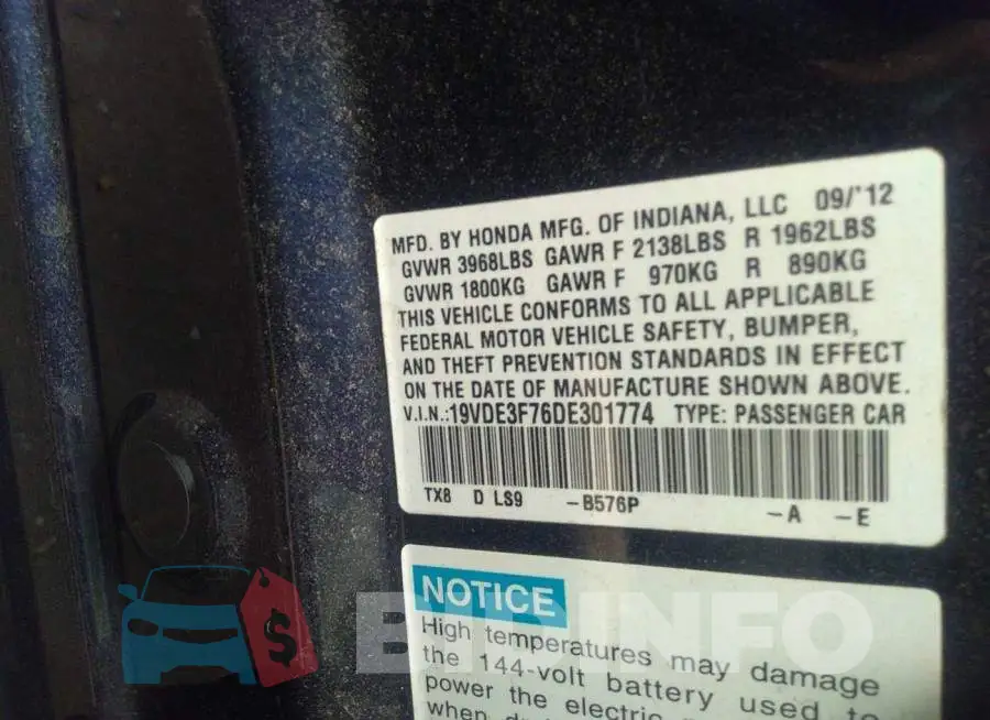 19VDE3F76DE301774 Photo# 9