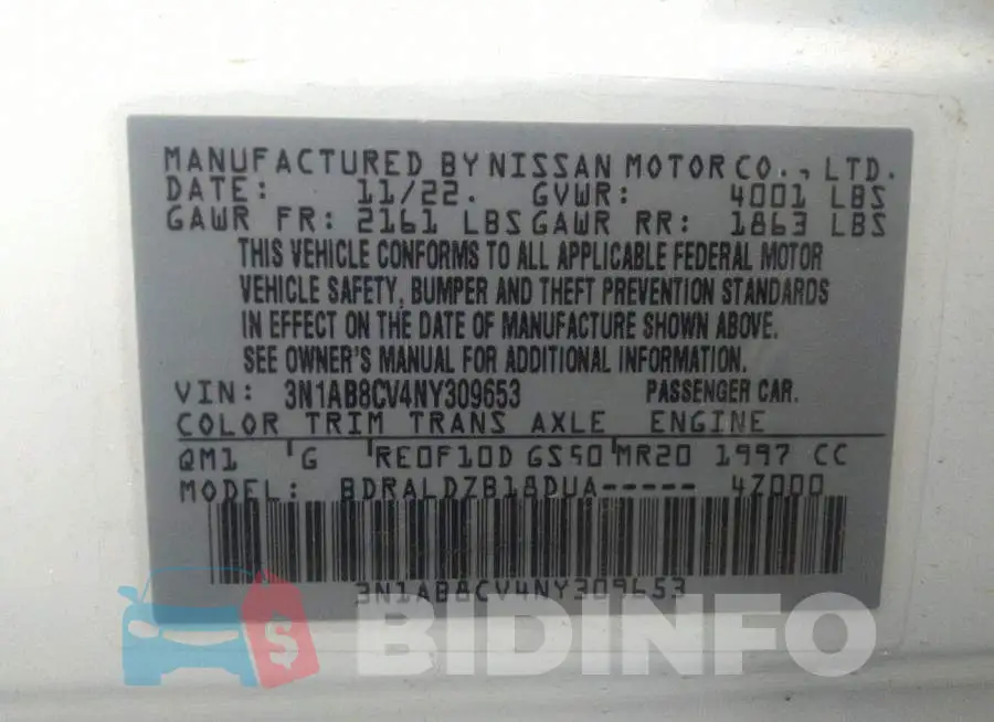 3N1AB8CV4NY309653 Photo# 9