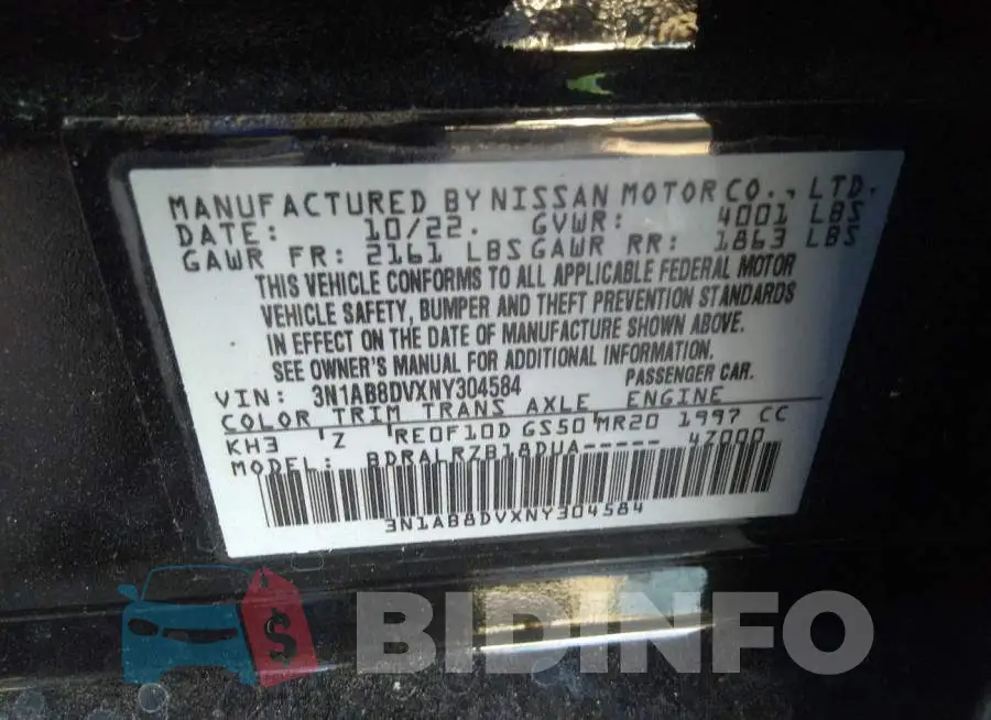 3N1AB8DVXNY304584 Photo# 9