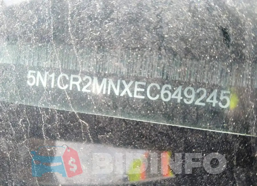 5N1CR2MNXEC649245 Photo# 9