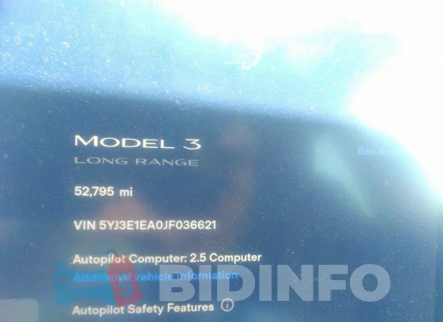 5YJ3E1EA0JF036621 Photo# 7