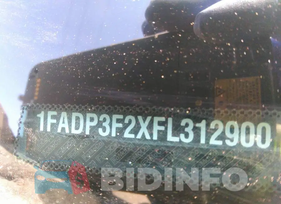 1FADP3F2XFL312900 Photo# 9