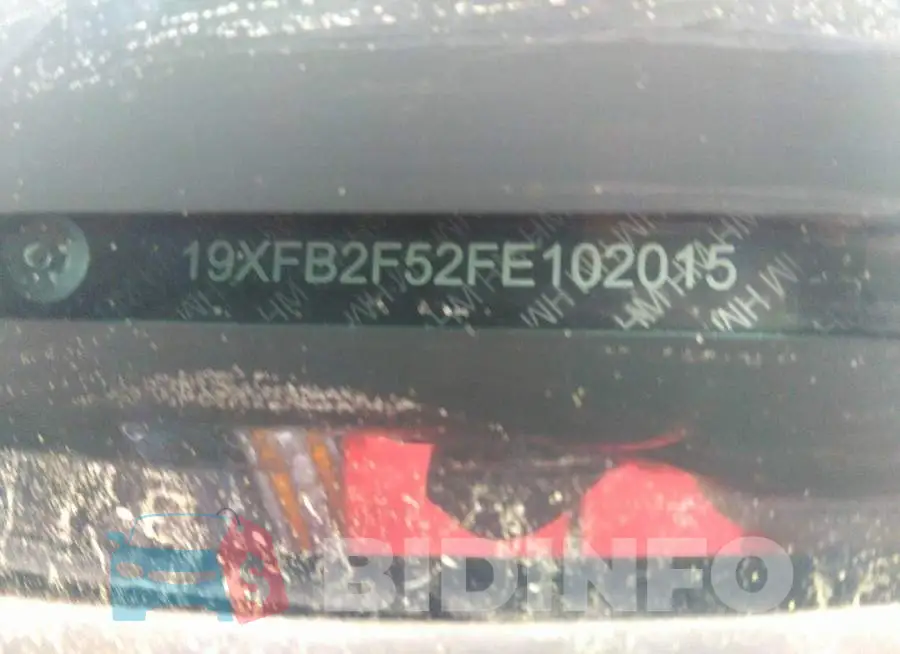 19XFB2F52FE102015 Photo# 9