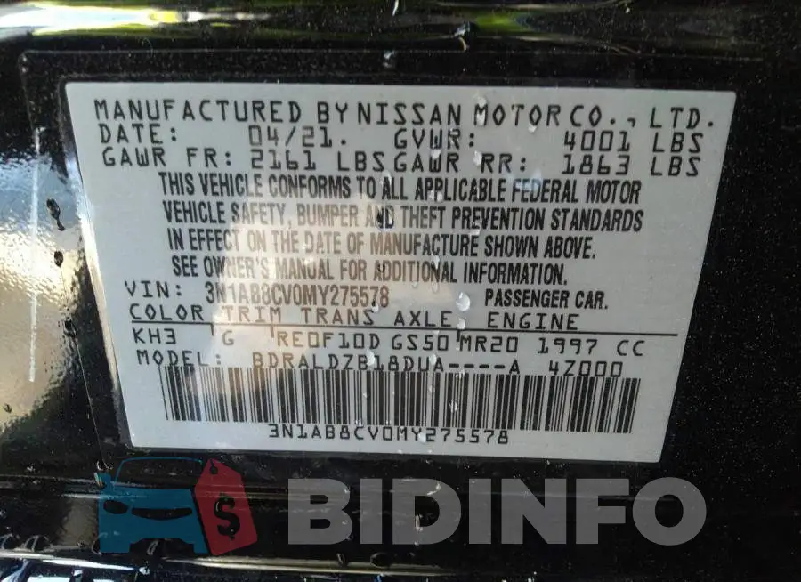 3N1AB8CV0MY275578 Photo# 9