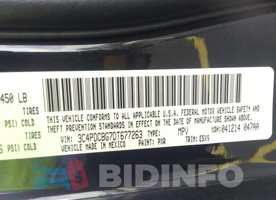 3C4PDCBG7DT677263 Photo# 9