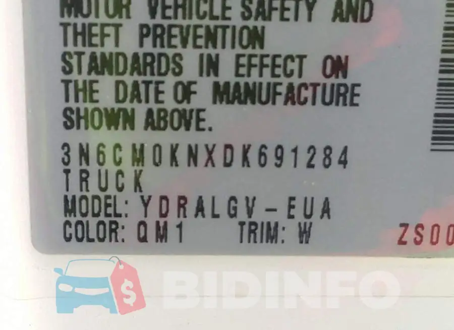 3N6CM0KNXDK691284 Photo# 9