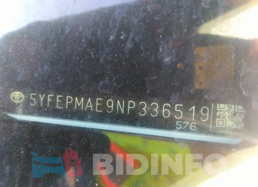 5YFEPMAE9NP336519 Photo# 9