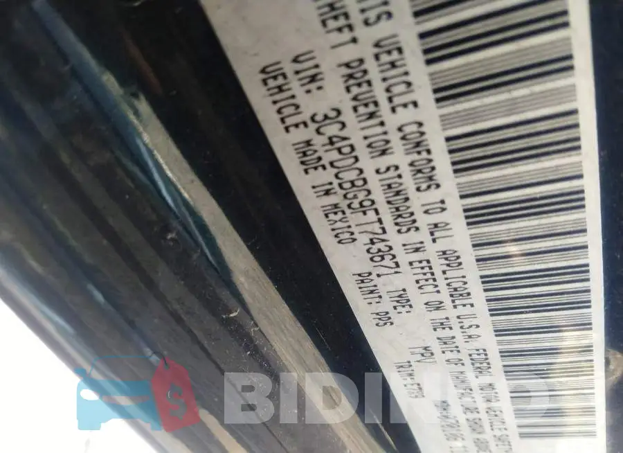 3C4PDCBG9FT743671 Photo# 9