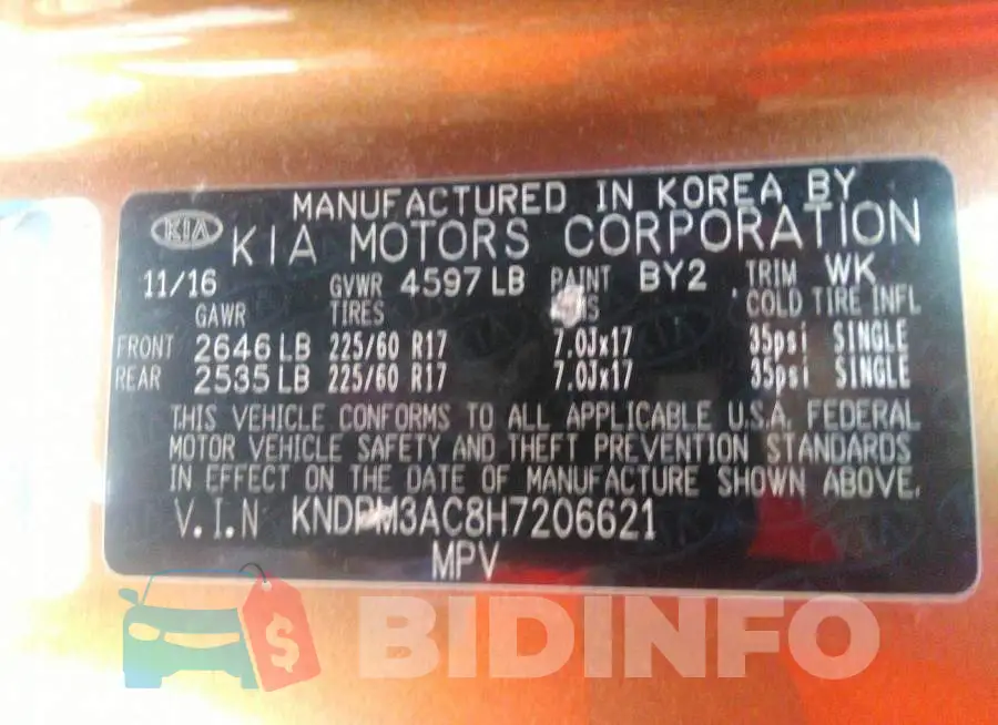 KNDPM3AC8H7206621 Photo# 9