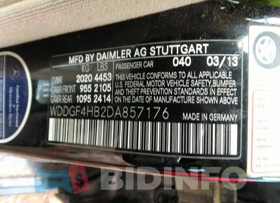 WDDGF4HB2DA857176 Photo# 9