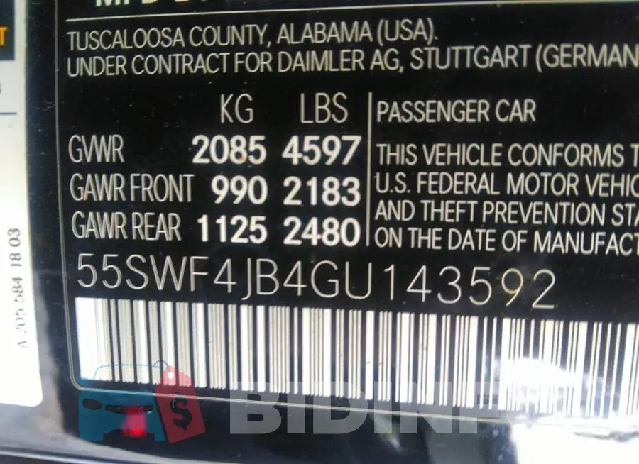 55SWF4JB4GU143592 Photo# 9