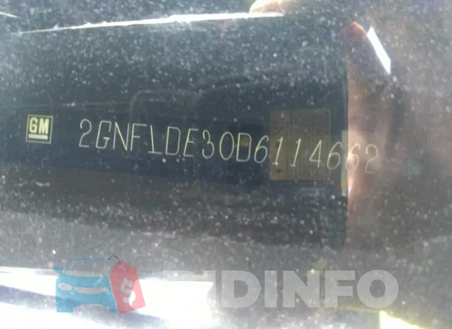 2GNFLDE30D6114662 Photo# 9