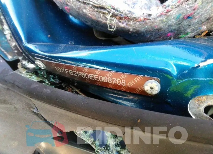 19XFB2F80EE008708 Photo# 9