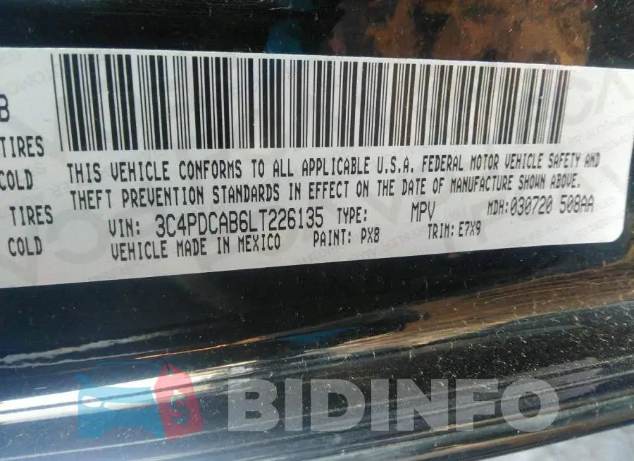 3C4PDCAB6LT226135 Photo# 9