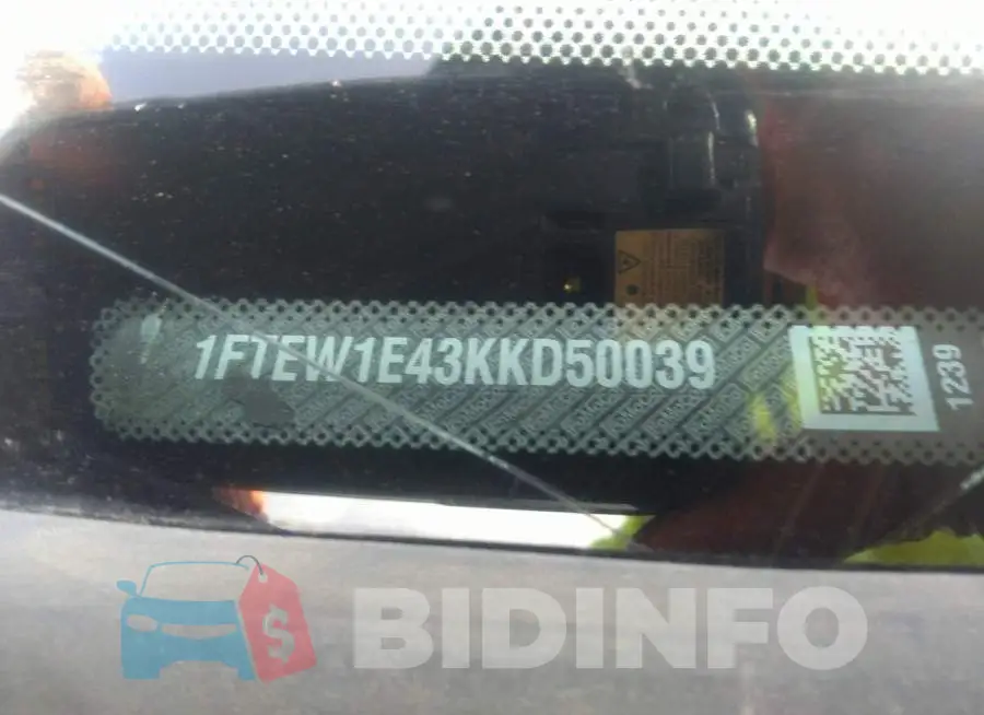1FTEW1E43KKD50039 Photo# 9
