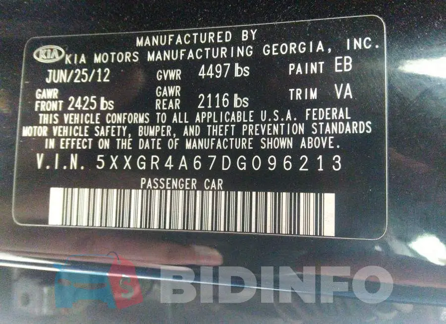 5XXGR4A67DG096213 Photo# 9