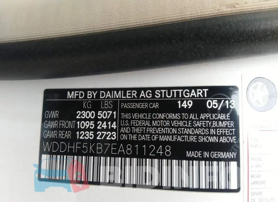 WDDHF5KB7EA811248 Photo# 9