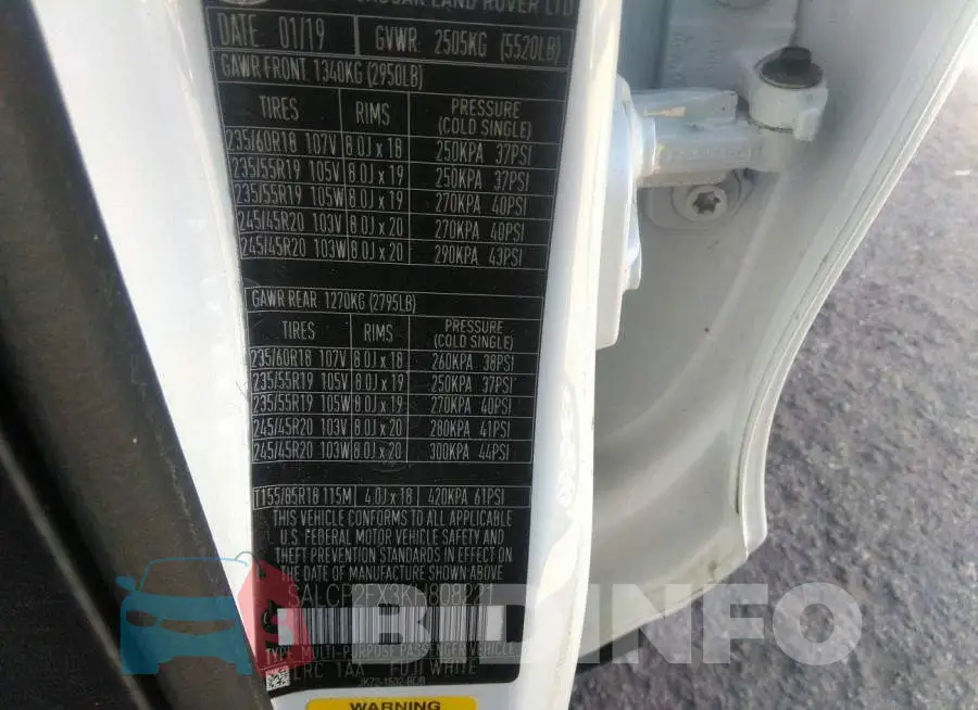 SALCP2FX3KH808221 Photo# 9