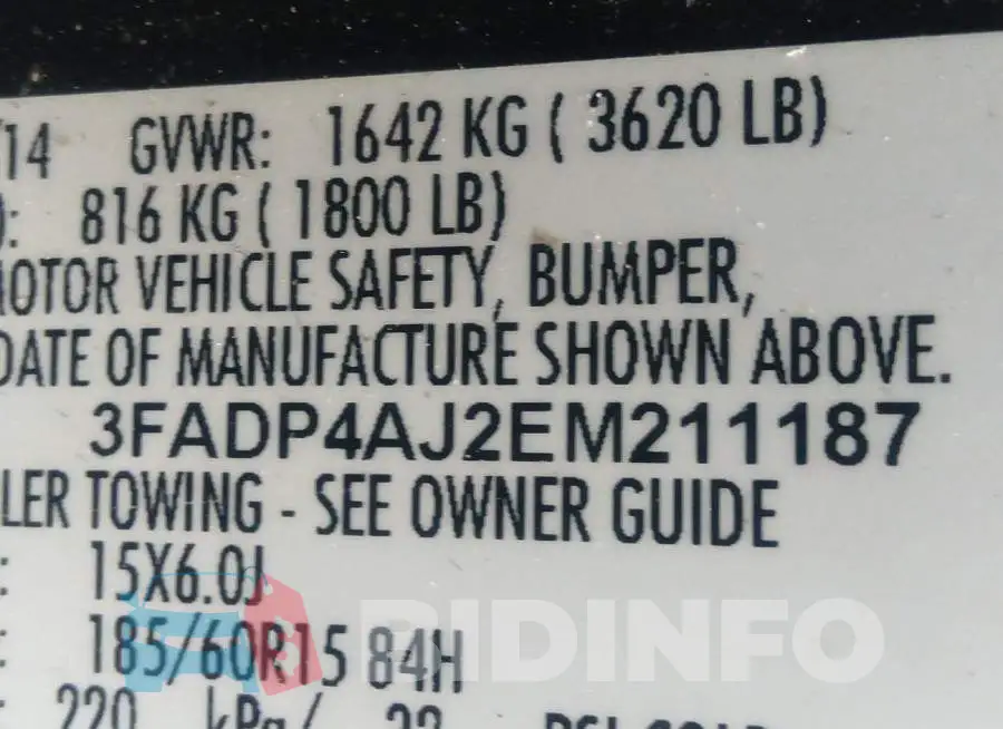 3FADP4AJ2EM211187 Photo# 9