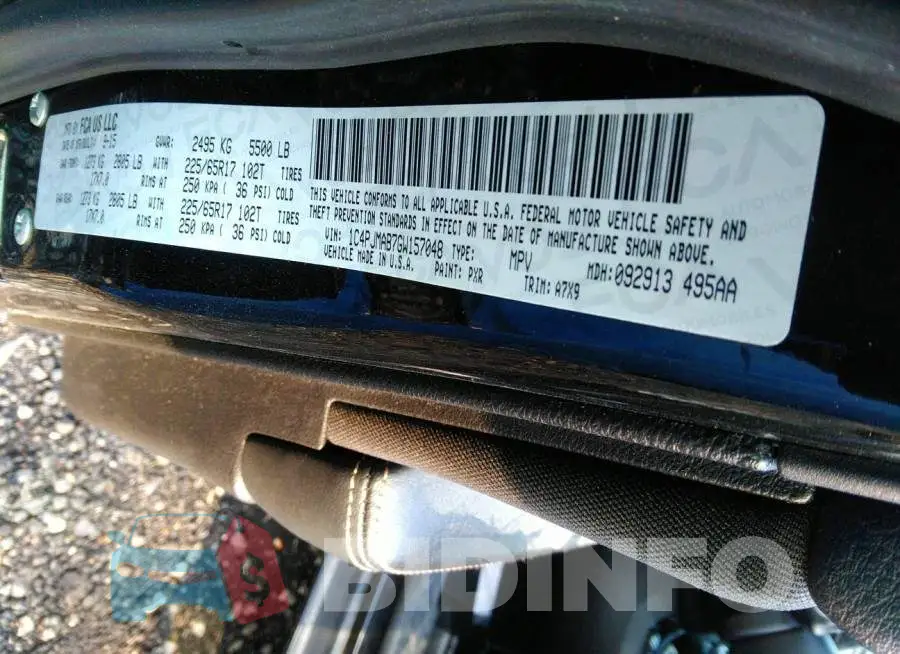 1C4PJMAB7GW157048 Photo# 9
