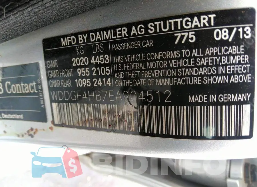 WDDGF4HB7EA904512 Photo# 9