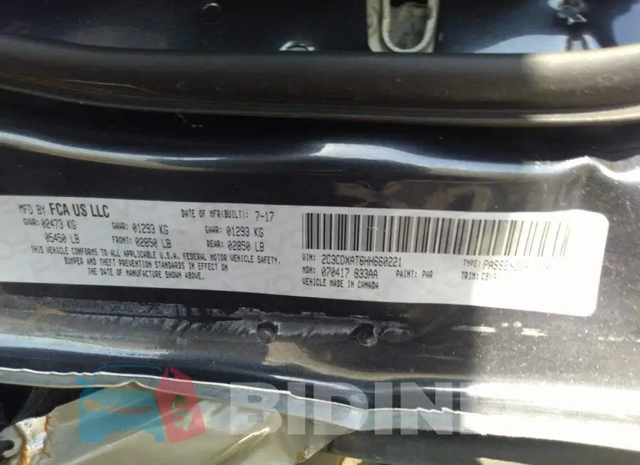 2C3CDXAT6HH660221 Photo# 9