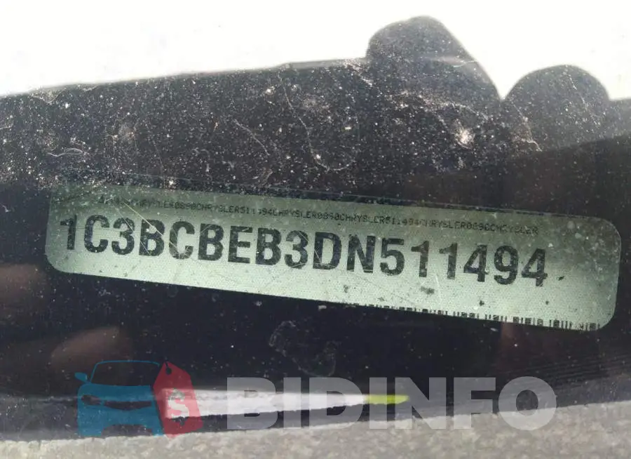 1C3BCBEB3DN511494 Photo# 9