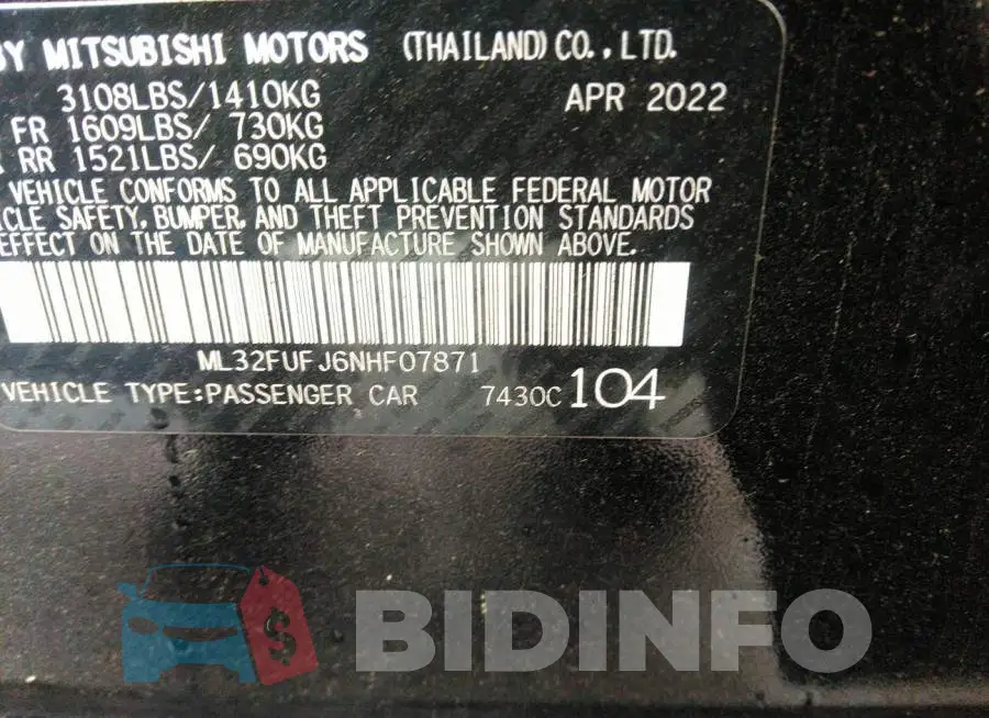 ML32FUFJ6NHF07871 Photo# 9