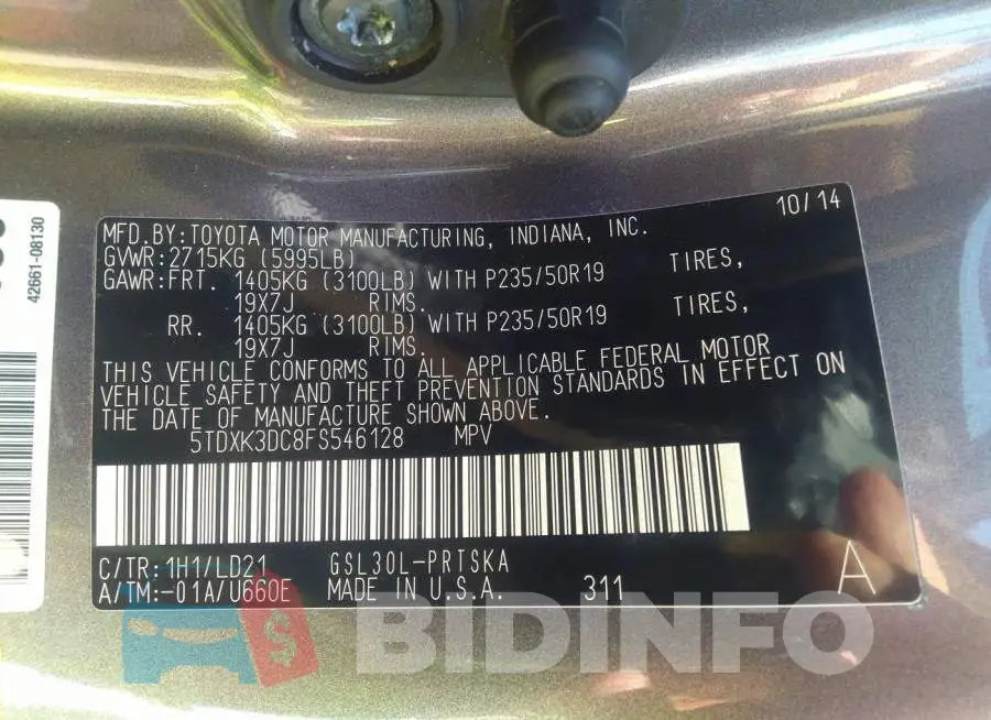 5TDXK3DC8FS546128 Photo# 9