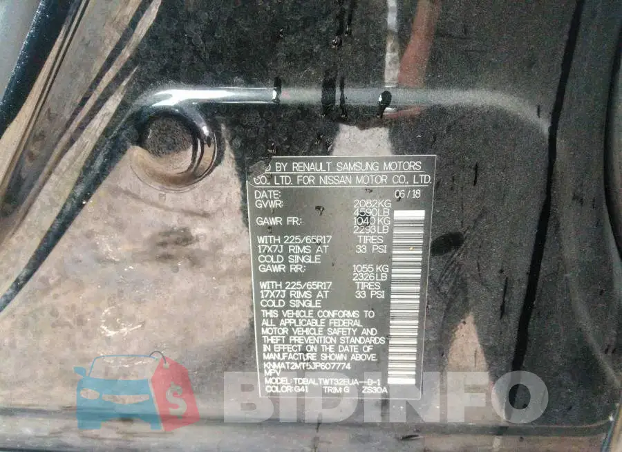 KNMAT2MT5JP607774 Photo# 9