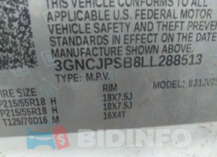3GNCJPSB8LL288513 Photo# 9